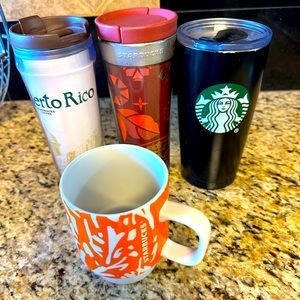 Starbucks coffee lot